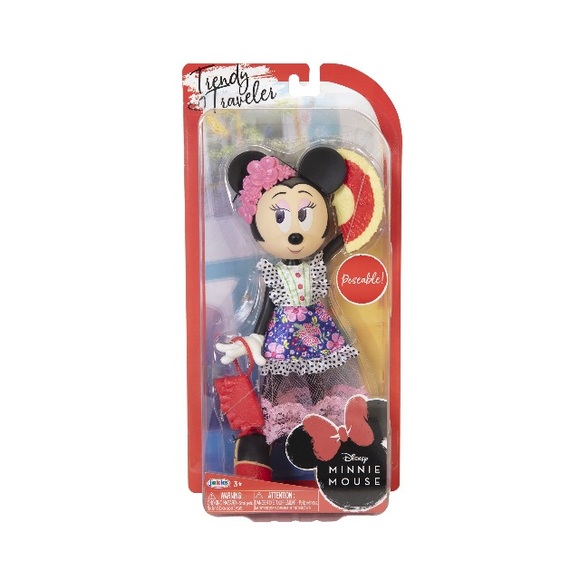 Disney Other - Disney Minnie Mouse Trendy Traveler Minnie Doll